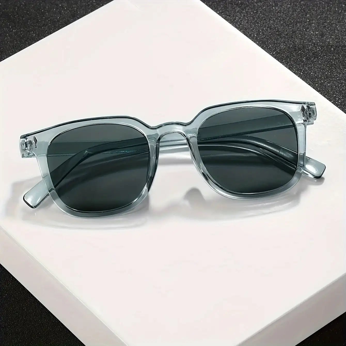Square Transparent Shades