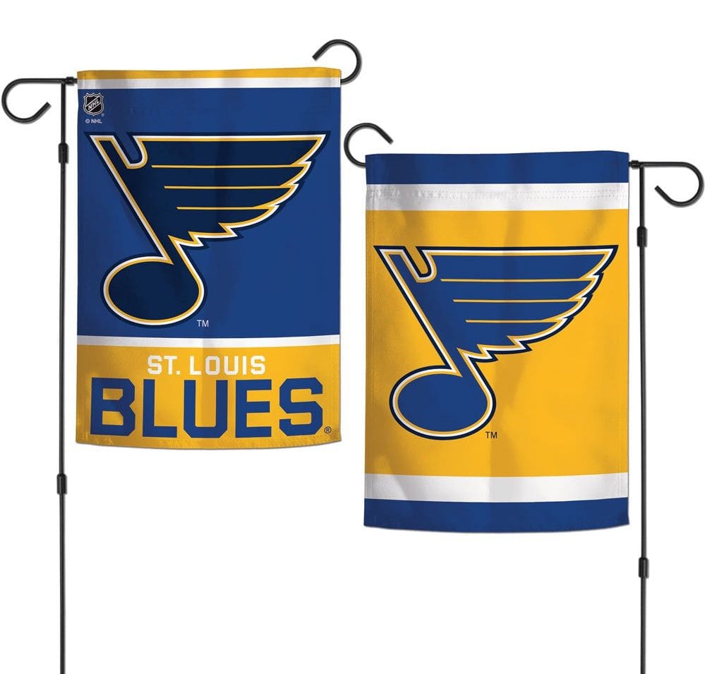 St Louis Blues Garden Flag 2 Sided Logo Hockey
