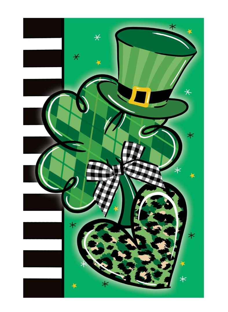 St. Patrick's Trio 2 Sided Garden Flag