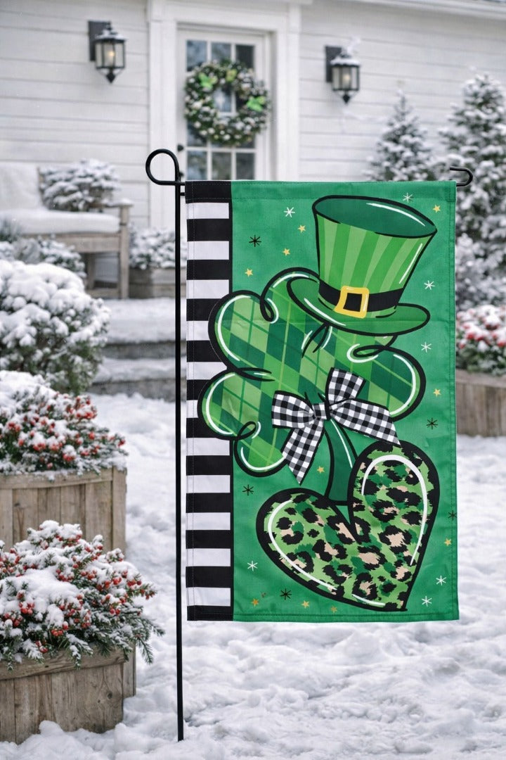 St. Patrick's Trio 2 Sided Garden Flag