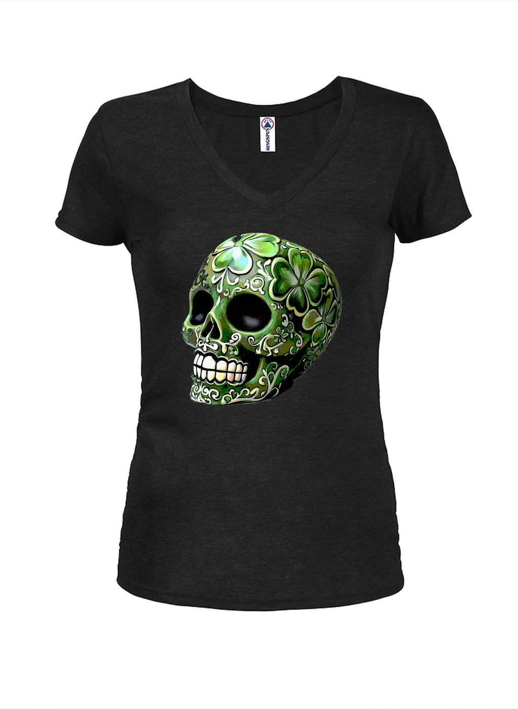 St. Pattys Day Sugar Skull T-Shirt