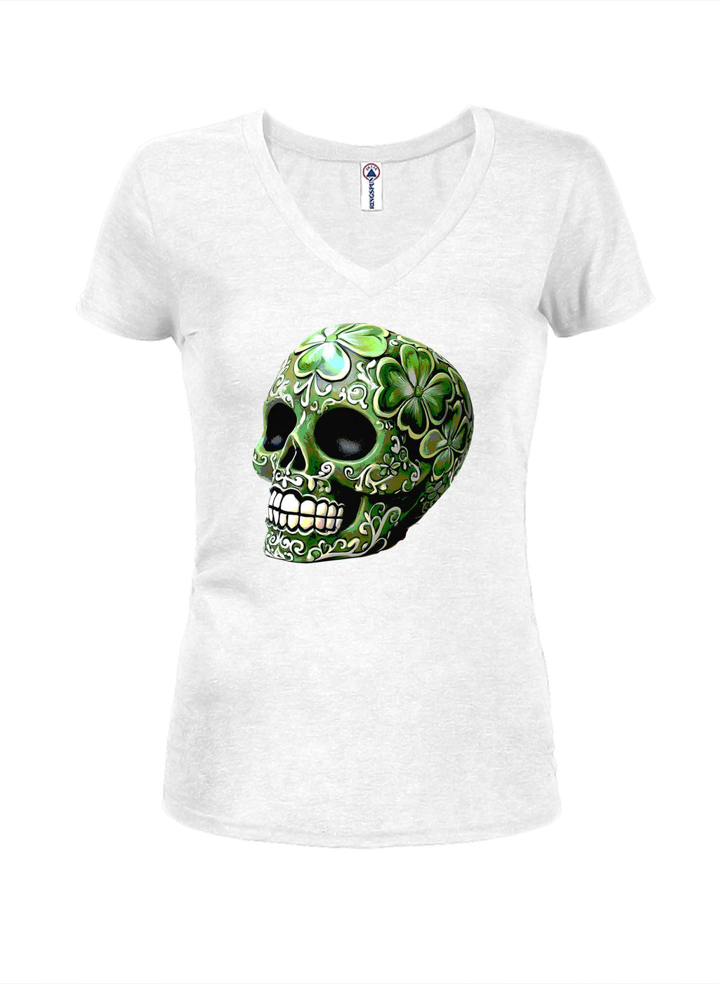 St. Pattys Day Sugar Skull T-Shirt