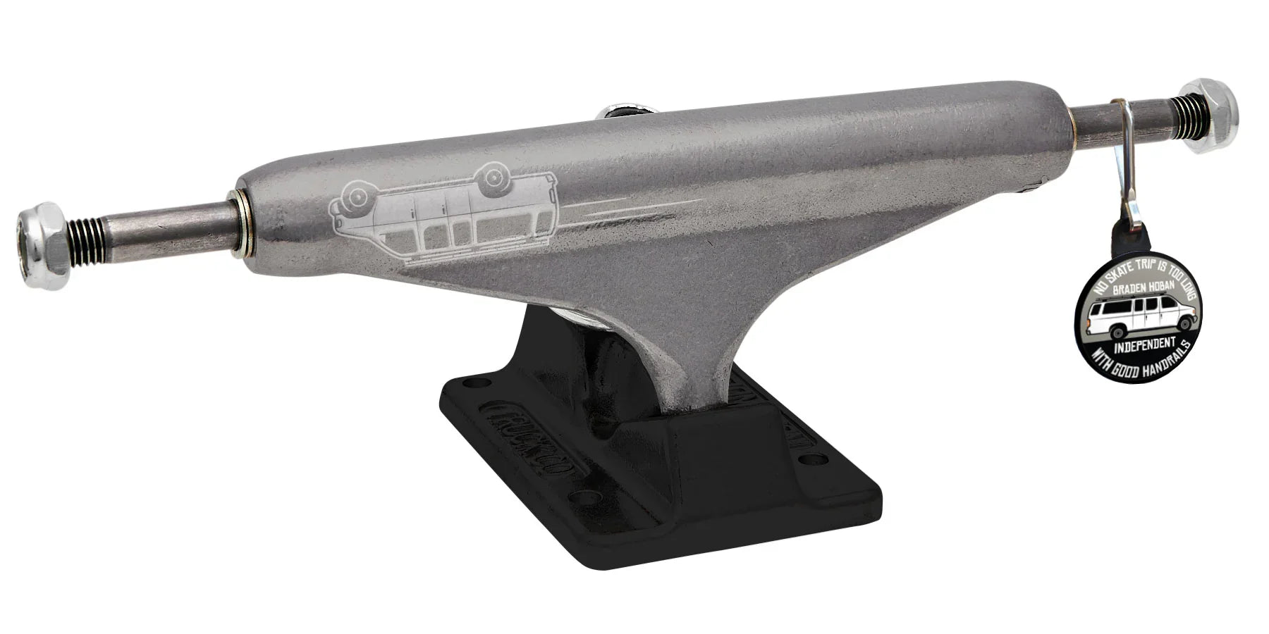 Independent Trucks 139mm Stage 11 Braden Hoban Standard - Transparent Black (Set of 2)