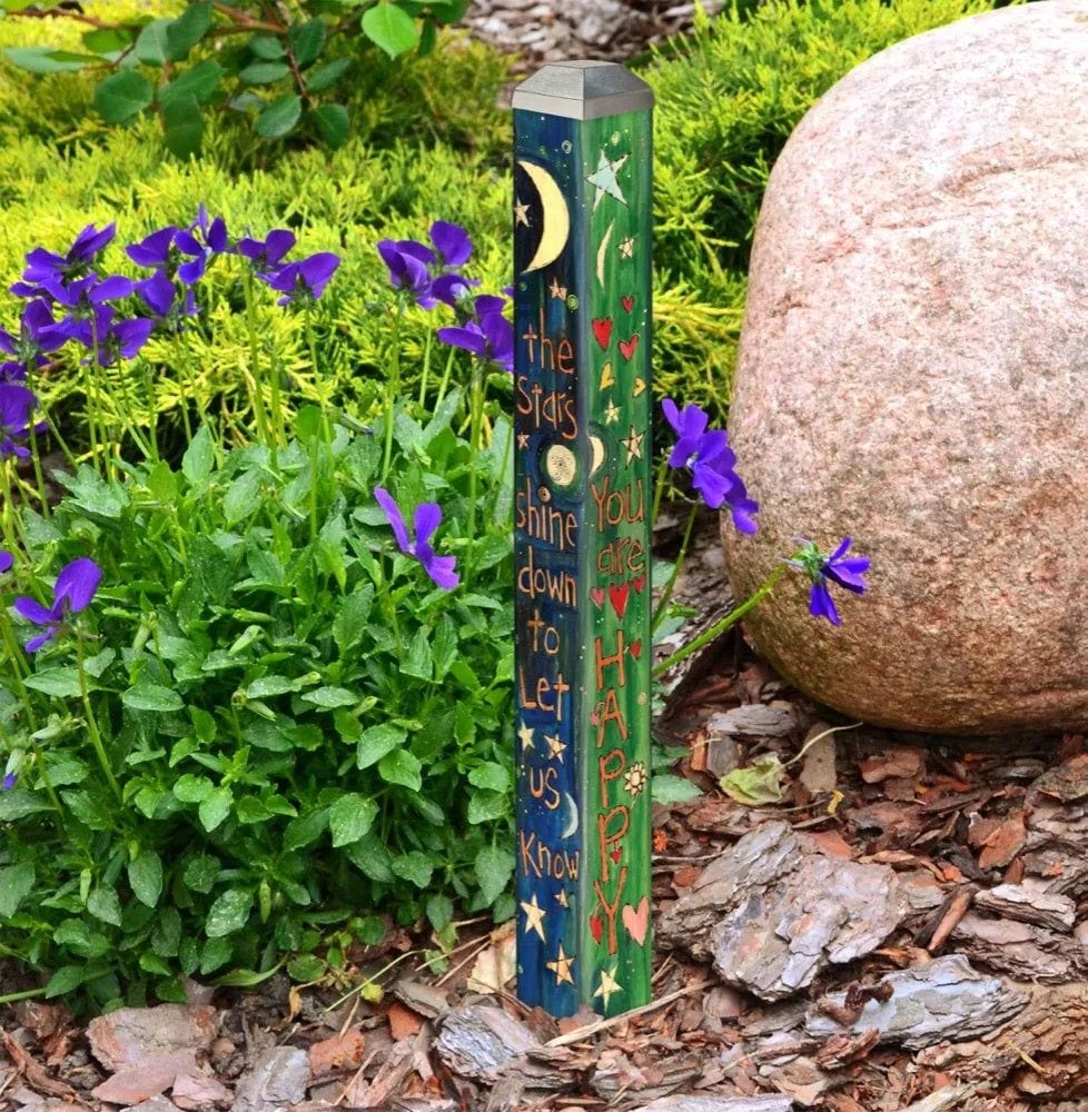 Stars Shine Down Art Pole 16 Inches Tall Mini