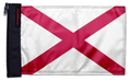 State Flag Alabama 12"x18" Forever Wave Flag for Jeep Wrangler JK 2-Door 2007-2018
