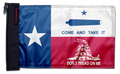 State Flag Texas Don't Tread 12"x18" Forever Wave Flag for Jeep Wrangler TJ 1996-2006