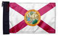 State Flag Florida 12"x18" Forever Wave Flag for Golf Carts