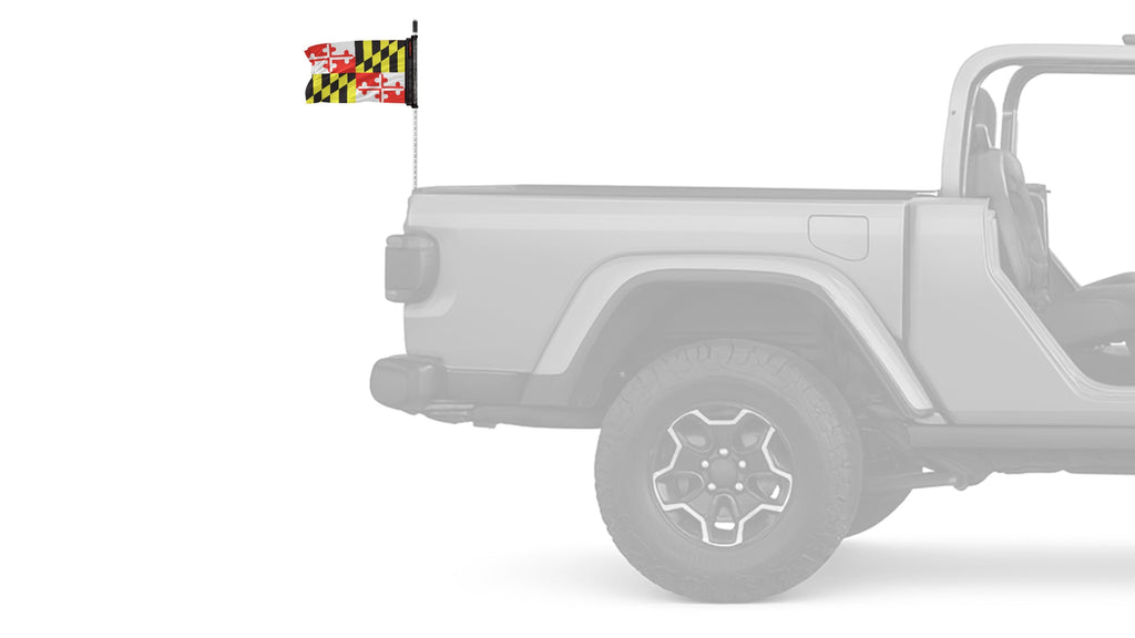 State Flag Maryland 12"x18" Forever Wave Flag