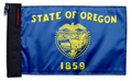 State Flag Oregon 12"x18" Forever Wave Flag for Jeep Wrangler LJ 2003-2006