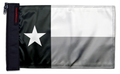 State Flag Texas Subdued 12"x18" Forever Wave Flag for Jeep Wrangler JK 2-Door 2007-2018