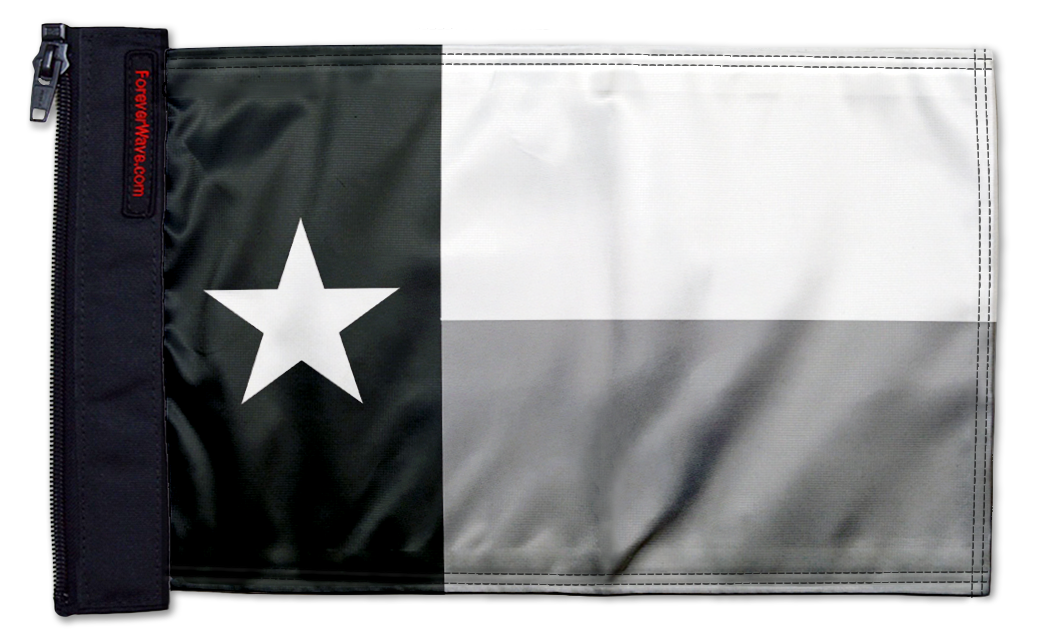State Flag Texas Subdued 12"x18" Forever Wave Flag for Jeep Wrangler YJ 1986-1995