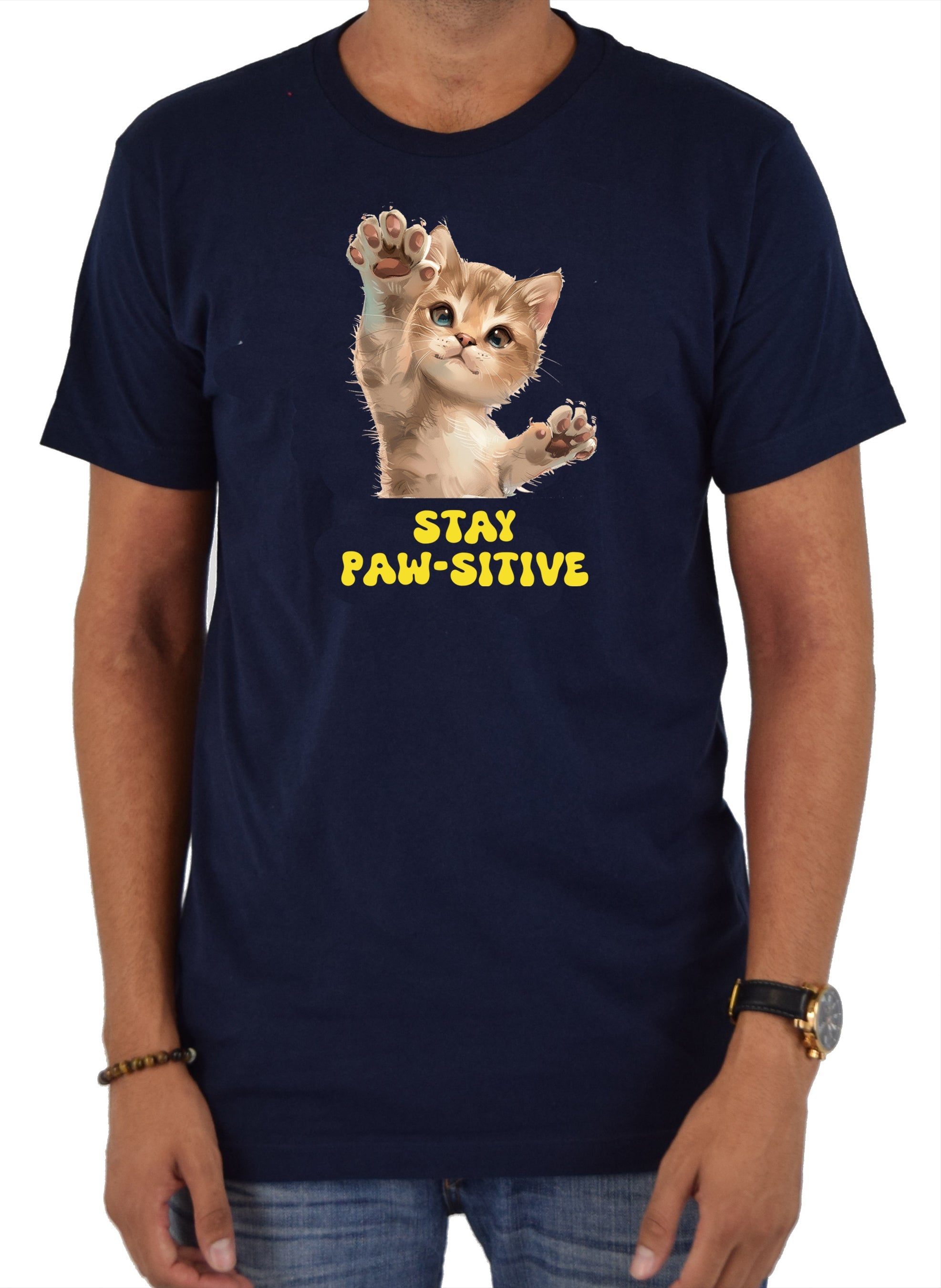 Stay Paw-sitive T-Shirt