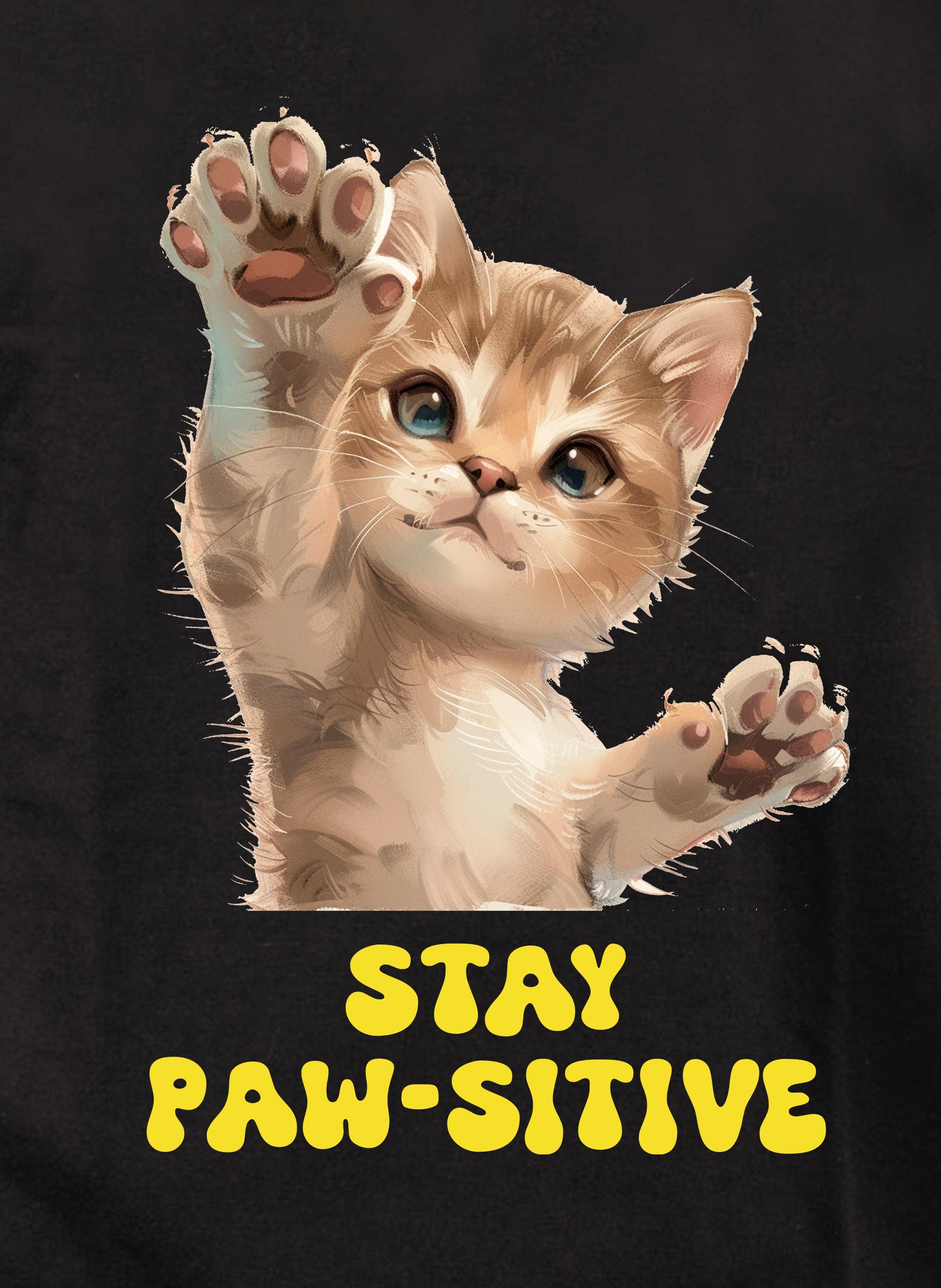 Stay Paw-sitive T-Shirt