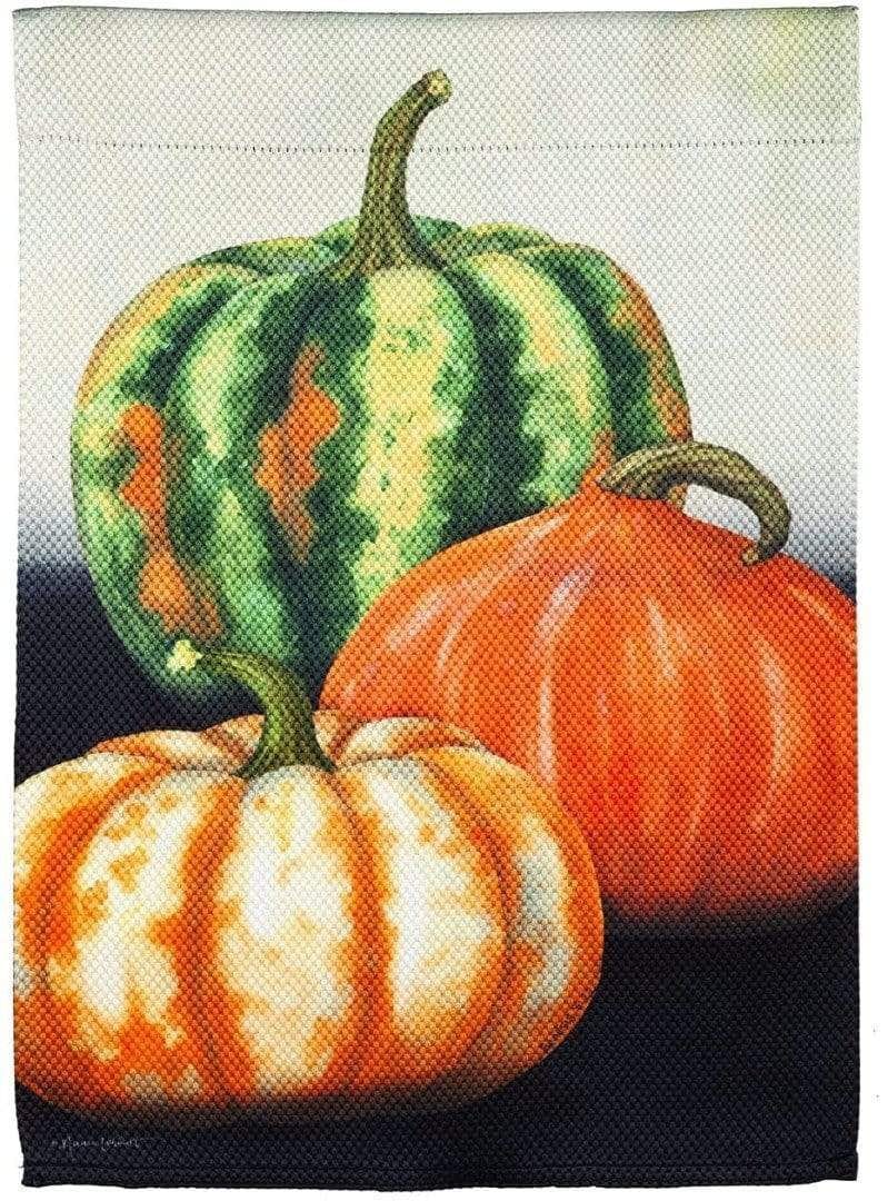 Still Life Gourds Garden Flag 2 Sided Textured