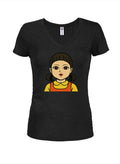 Stop. Go. Eliminate Juniors V Neck T-Shirt