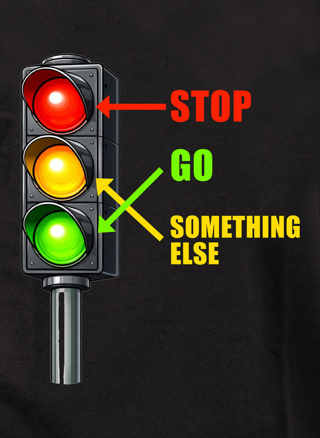 Stop. Go. Something Else T-Shirt