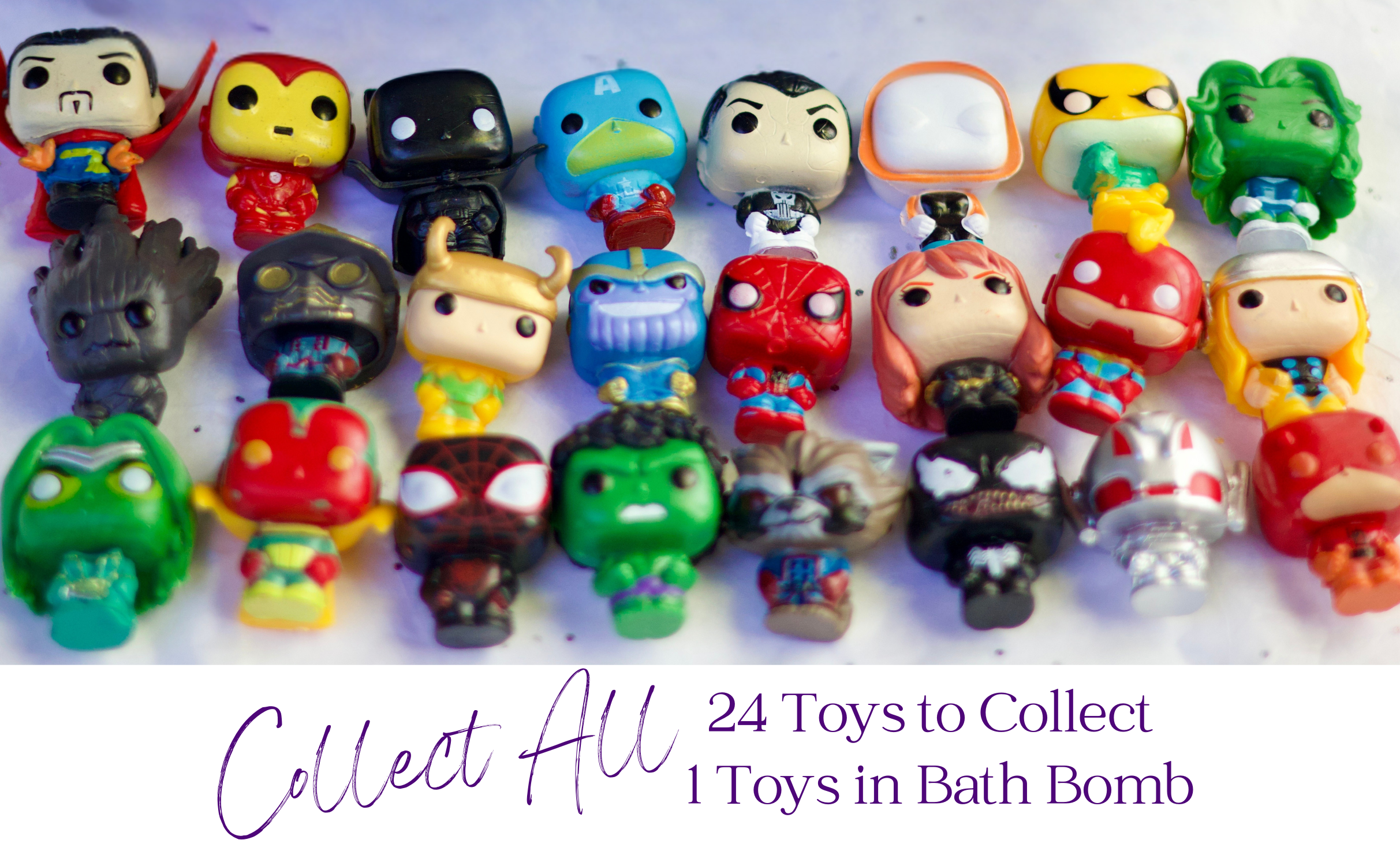 EvolutionUSA 1pc Epic Superhero Bath Bombs for Kids