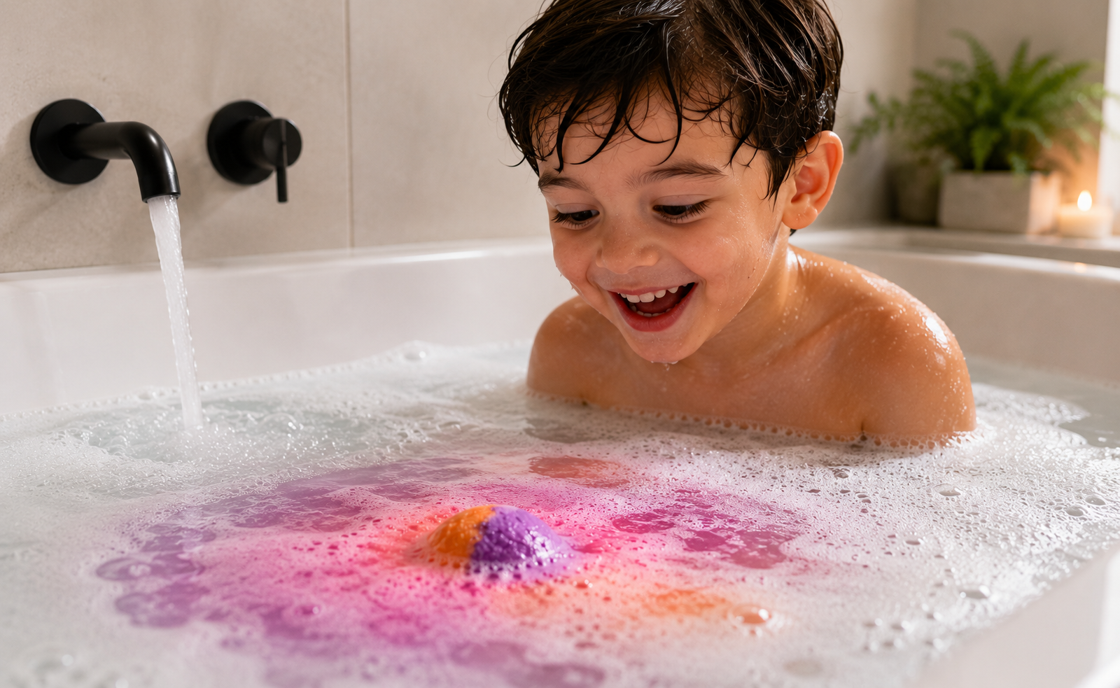 EvolutionUSA 1pc Epic Superhero Bath Bombs for Kids