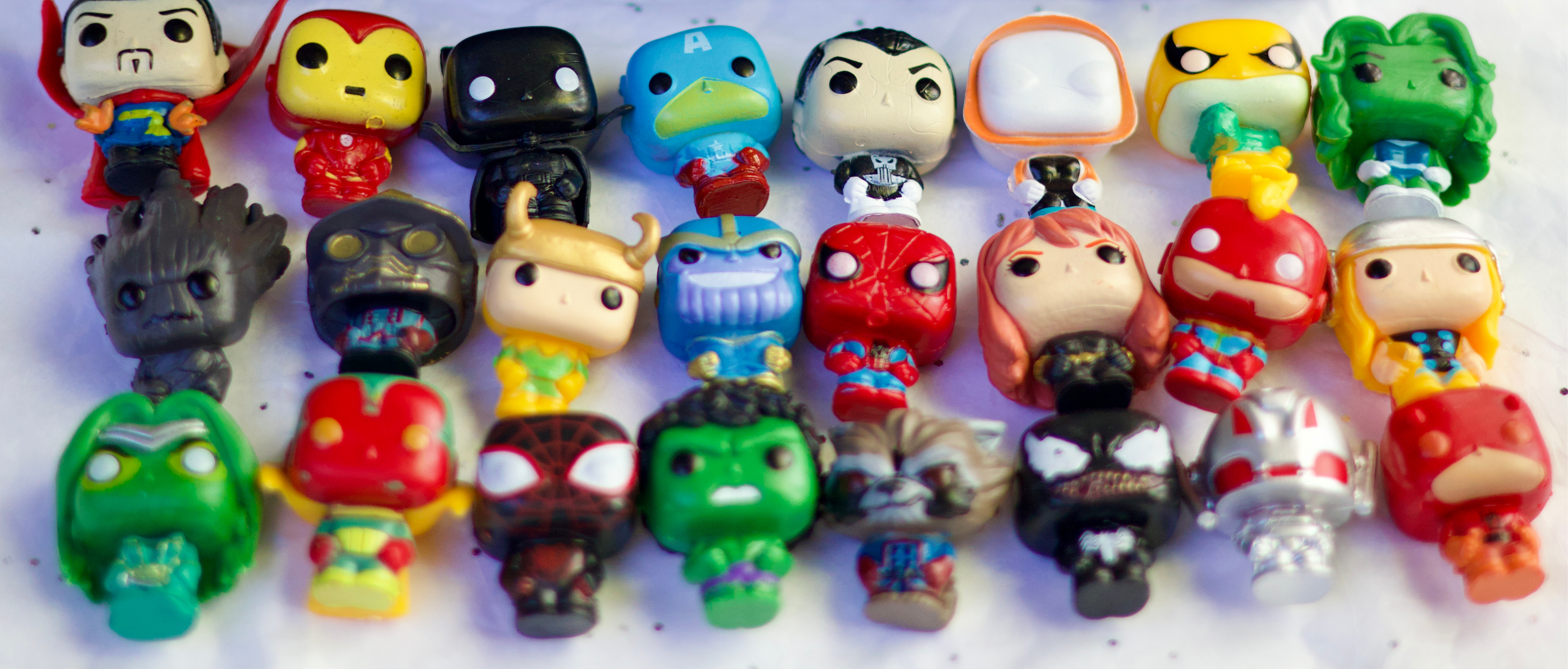 EvolutionUSA 6pc Epic Superhero Bath Bombs for Kids