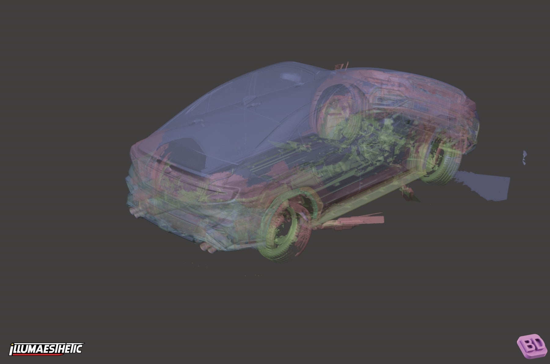 Subaru WRX (VB) 3D Scan (2022+)
