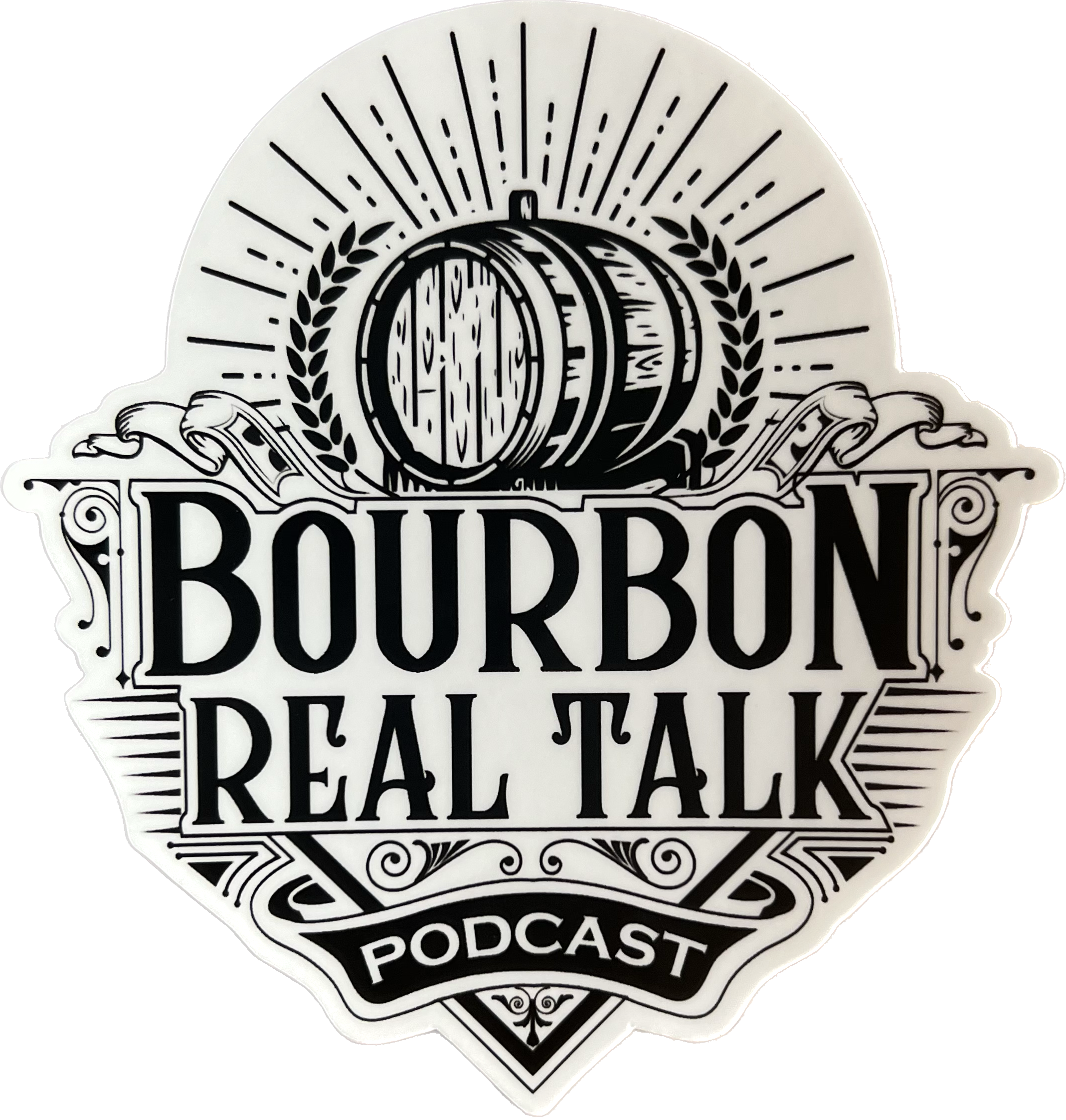 4x5 BRT Podcast Matte Vinyl Sticker