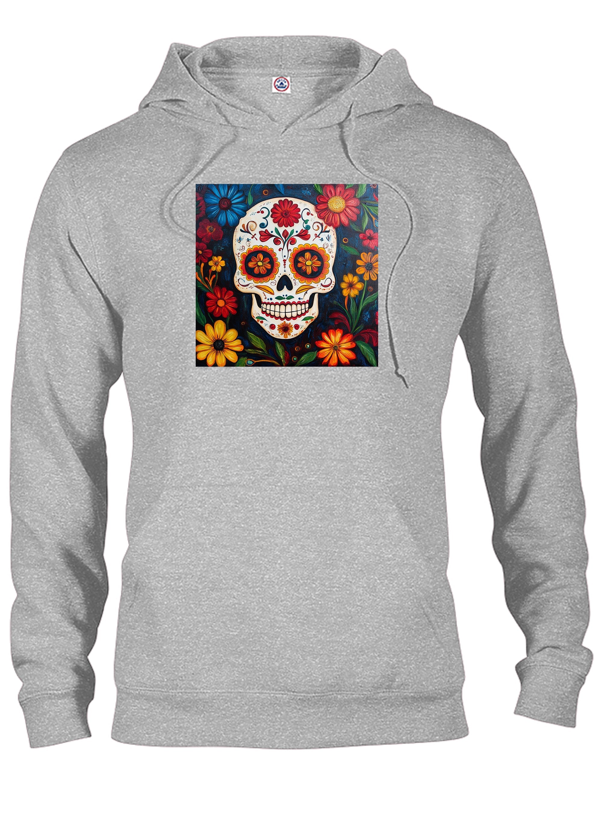 Sugar Skull Flowers T-Shirt