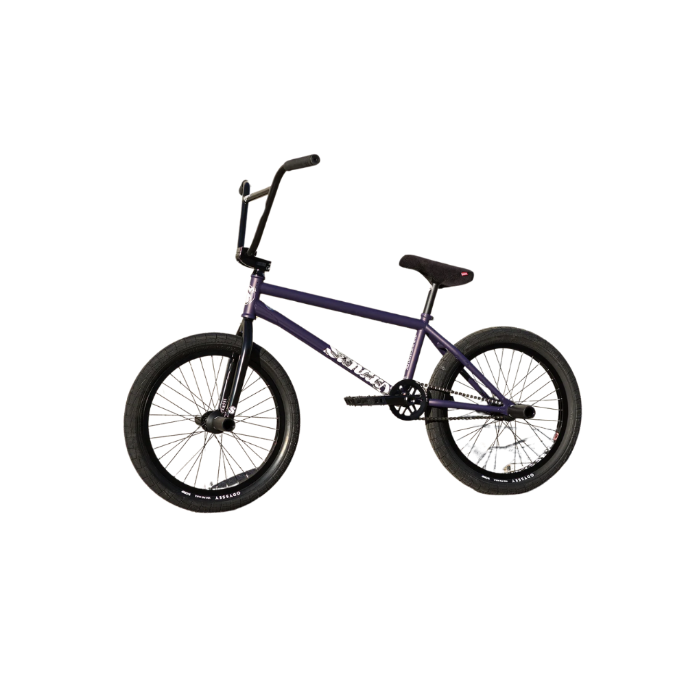 Sunday Darkwave Broc Raiford Authentic 21″ RHD Complete BMX - Matte Midnight Purple