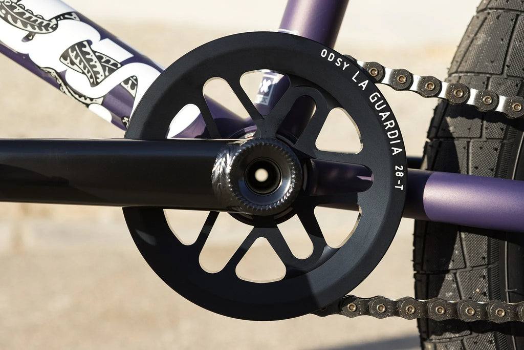 Sunday Darkwave Broc Raiford Authentic 21″ RHD Complete BMX - Matte Midnight Purple