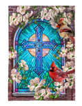Sunday Morning 2 Sided Easter Garden Flag