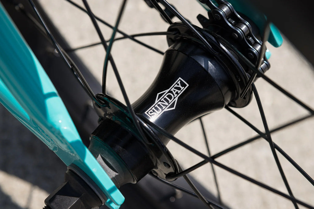 Sunday Primer 16″ Complete BMX Bike - Gloss Turquoise