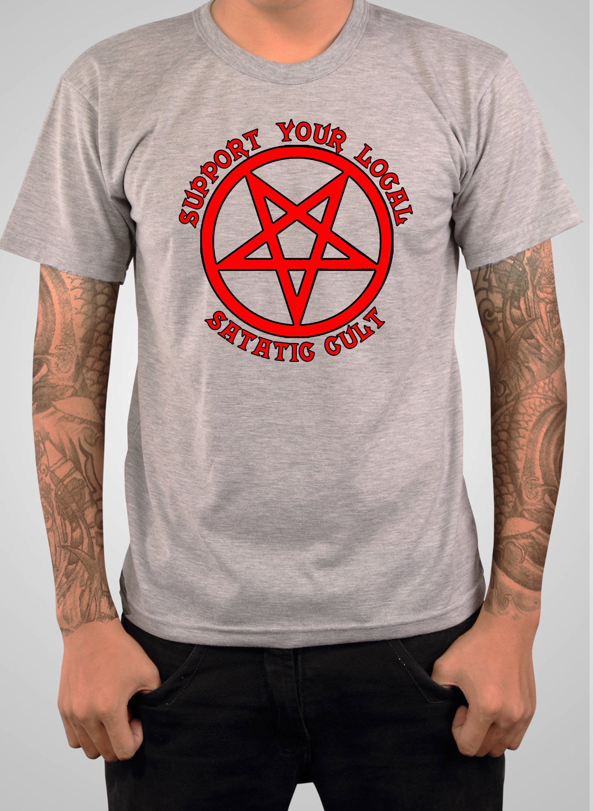 Support Your Local Satanic Cult T-Shirt