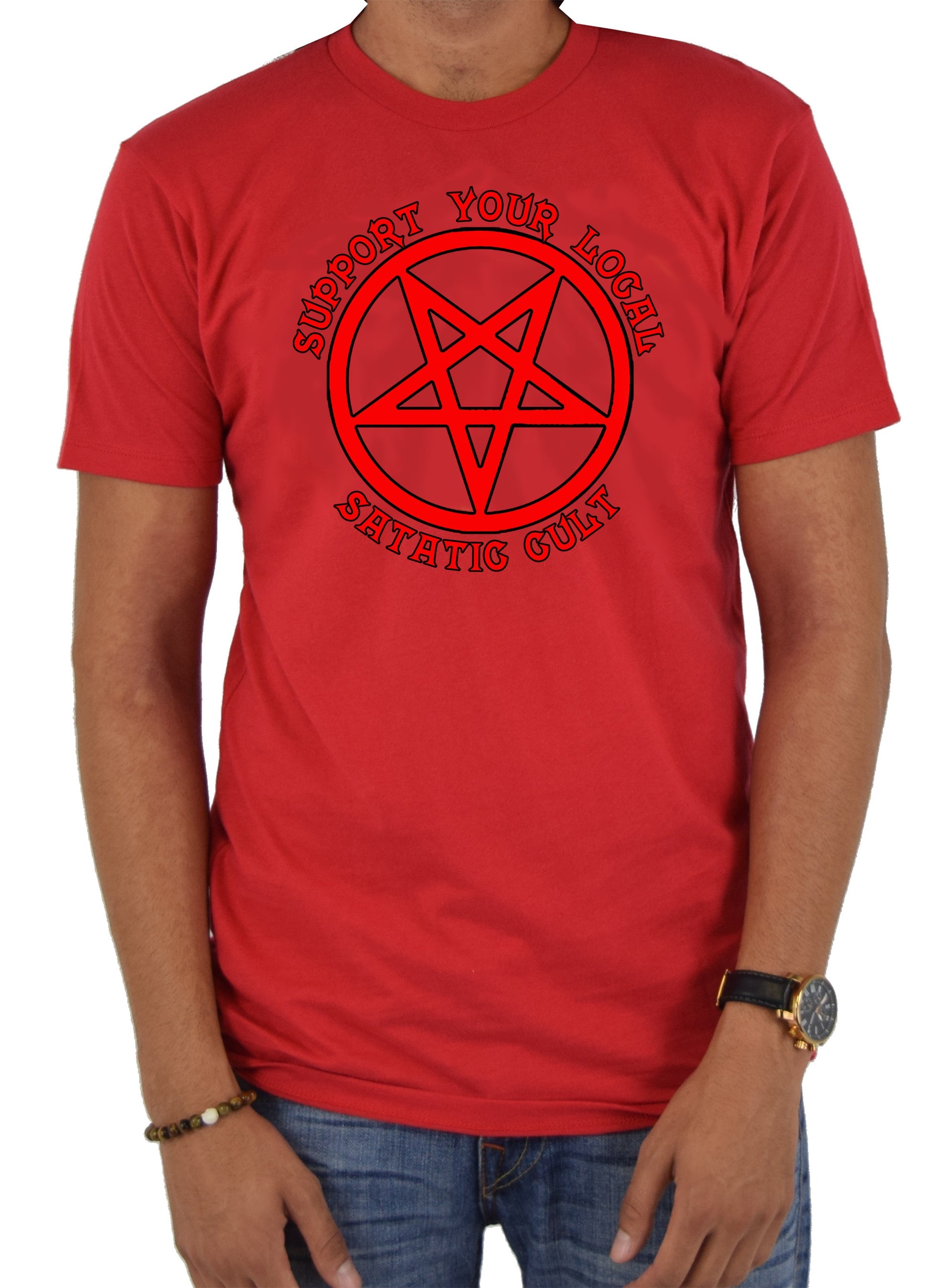 Support Your Local Satanic Cult T-Shirt