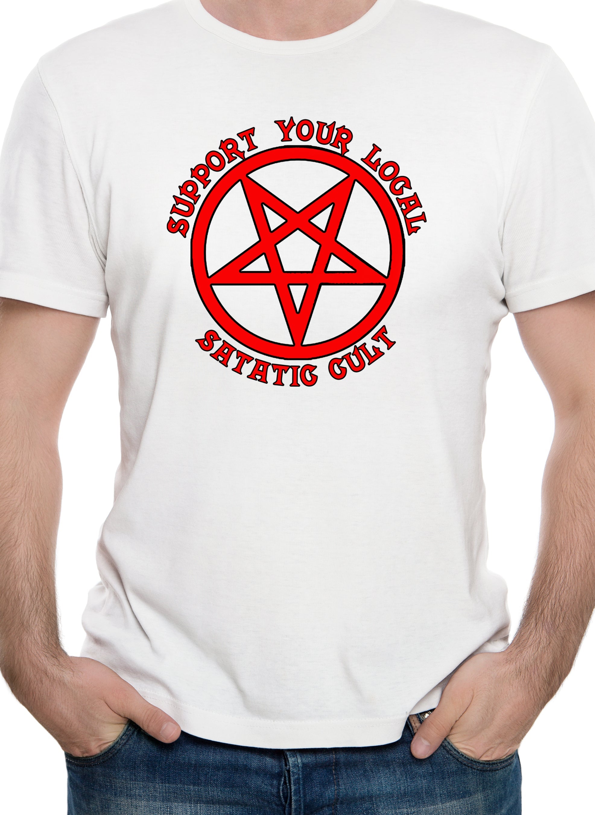 Support Your Local Satanic Cult T-Shirt