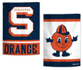 Syracuse Garden Flag 2 Sided Orange Vintage Classic Logo