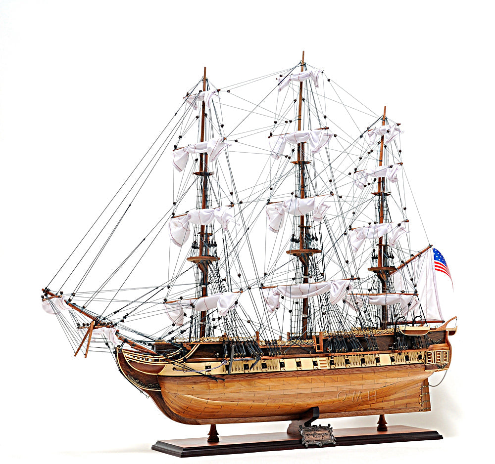 USS Constitution Midsize With Display Case