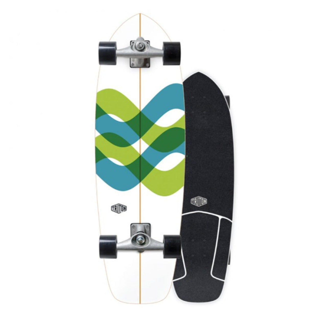 Carver Triton Signal Surfskate Complete C7 Raw (V1) - 31″