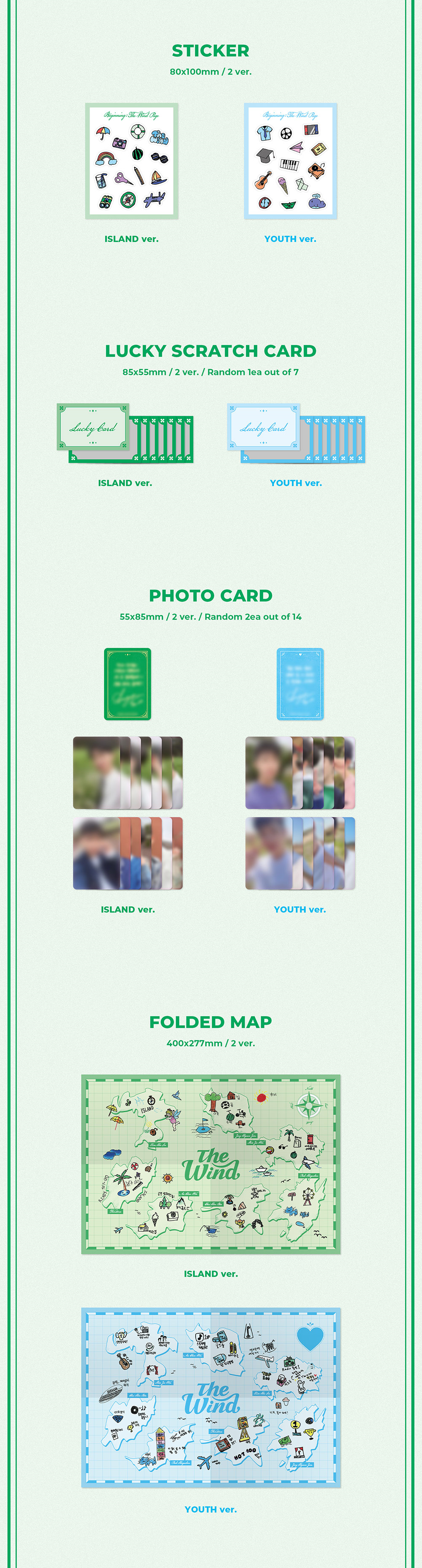 The Wind 1st Mini Album - Beginning The Wind