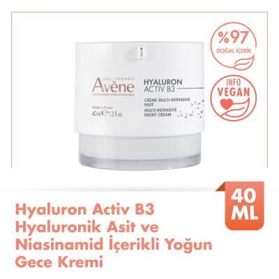 Avene Hyaluron Activ B3 Night Cream for Anti-Aging & Hydration - 50ml