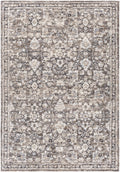 Talihina Brown Luxe Damask Rug