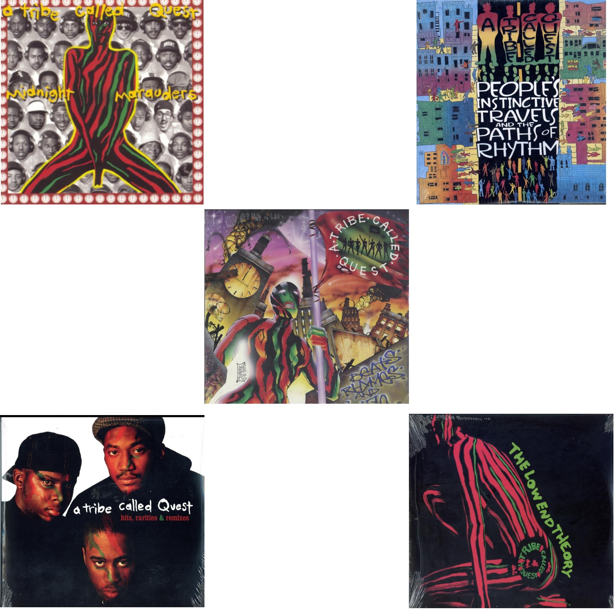 Peoples Instinctive Travels & Paths Of Rhythm & Low End Theory & Midnight Marauders & Beats Rhymes & Life & Hits, Rarities & Remixes