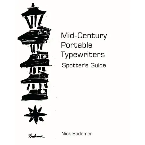 Mid Century Portable Typewriters: Spotter's Guide - Paperback