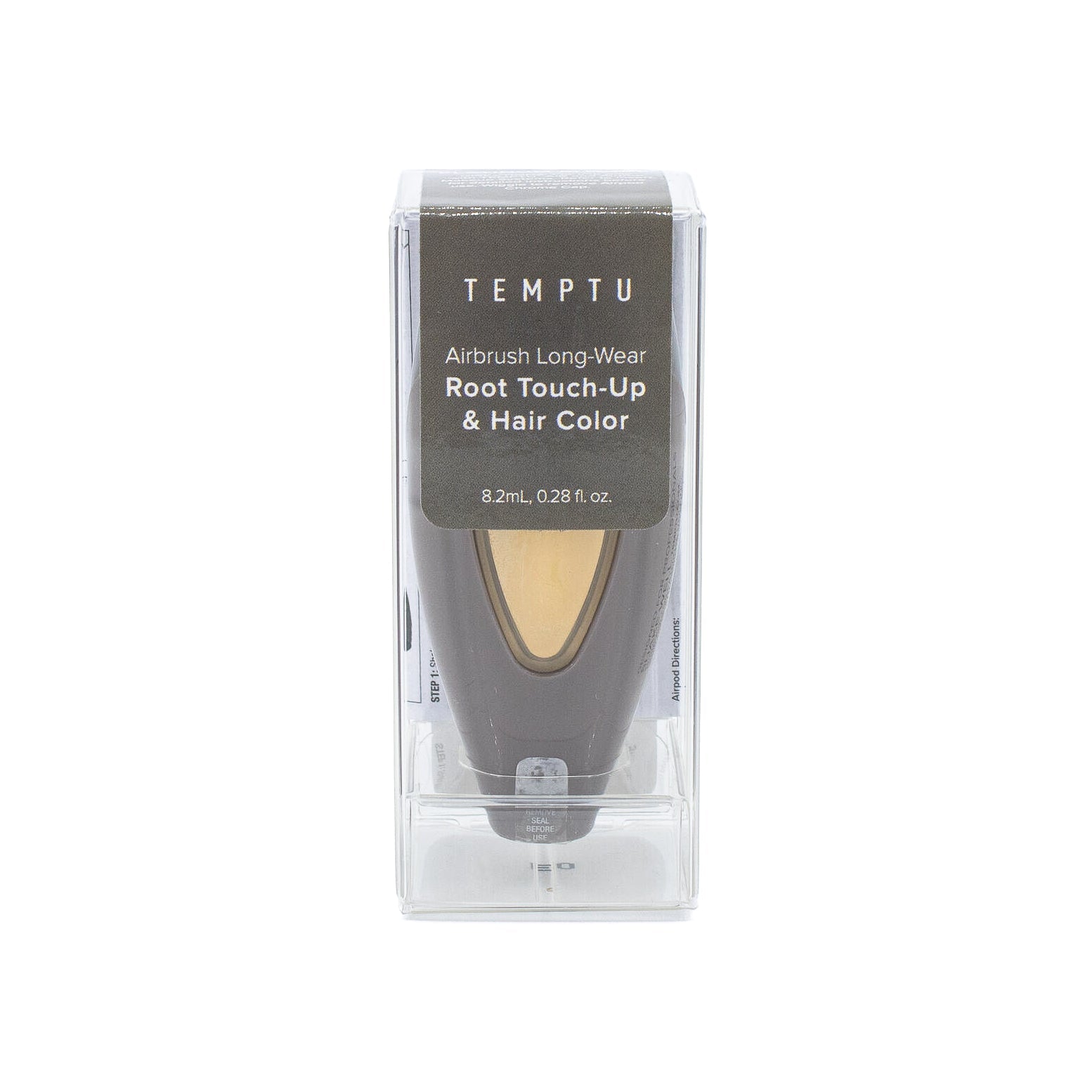 TEMPTU Airbrush Root Touch-Up Hair Color PLATINUM BLONDE 0.28oz - Imperfect Box