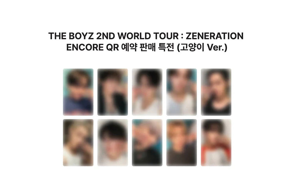 The Boyz - 2nd World Tour : Zeneration Encore Qr Ver