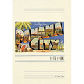 Vintage Lined Notebook Greetings from Panama City, Florida - Paperback