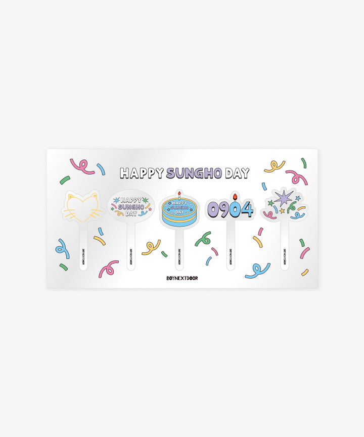 BoyNextDoor - Happy Sungho Day Official MD Topper Set