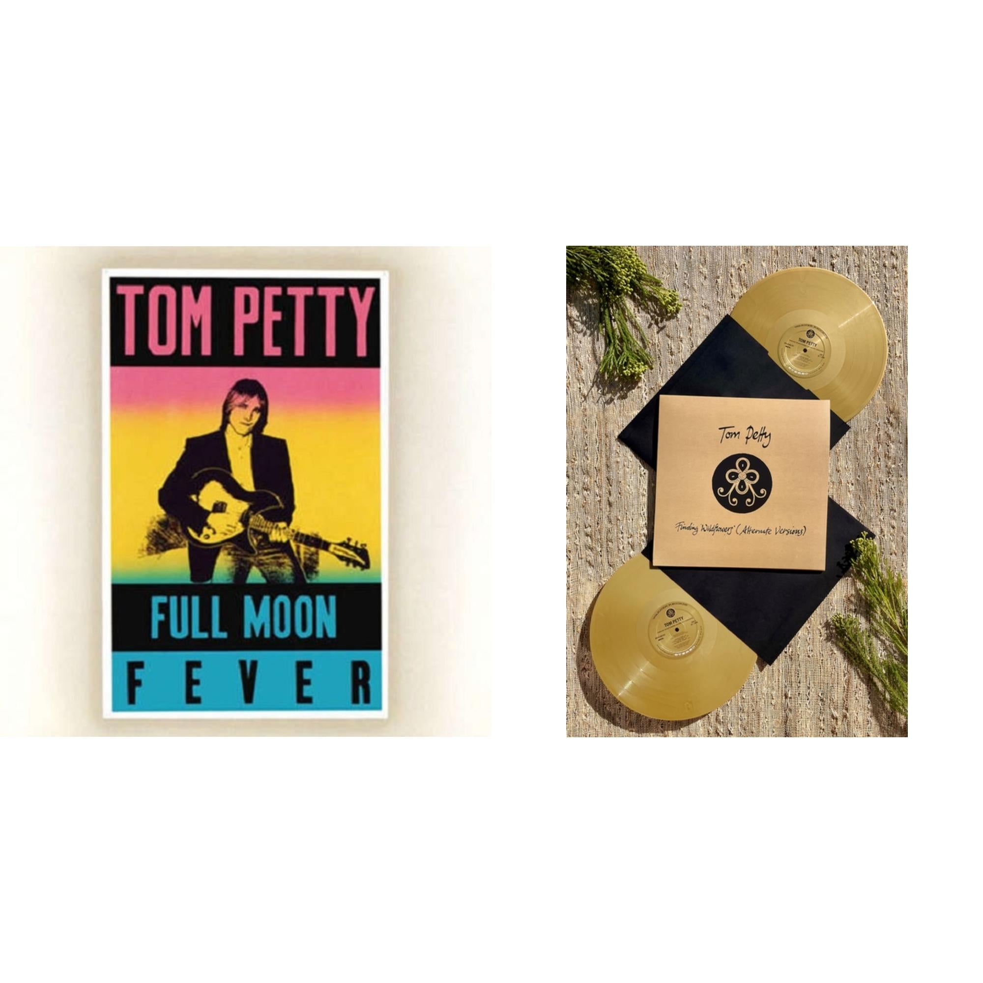 Tom Petty - Finding Wildflowers (Alternate Versions) (2LP/Gold Vinyl) (I) & Full Moon Fever (180G)