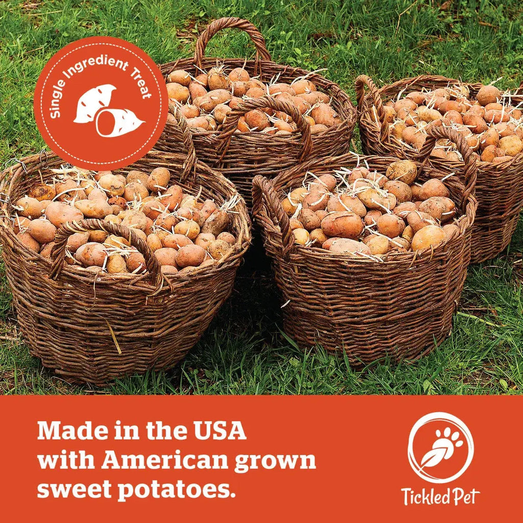 Tickled Pet Sweet Potato Frenched  | Dog Treats