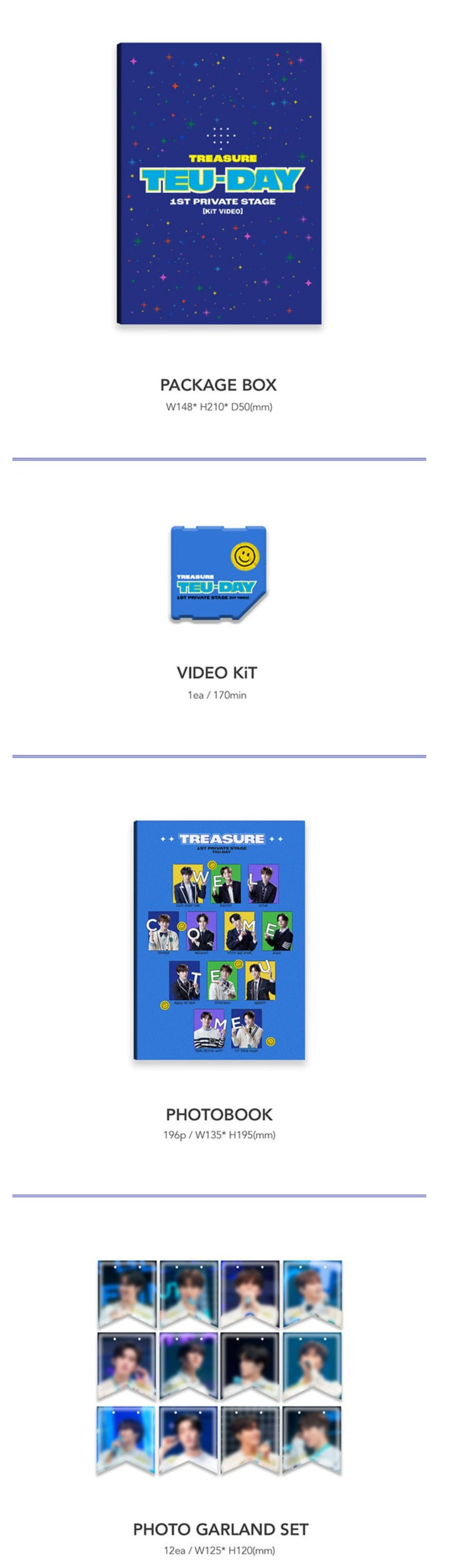 Treasure - 1st Private Stage [Teu-Day] Kit Video