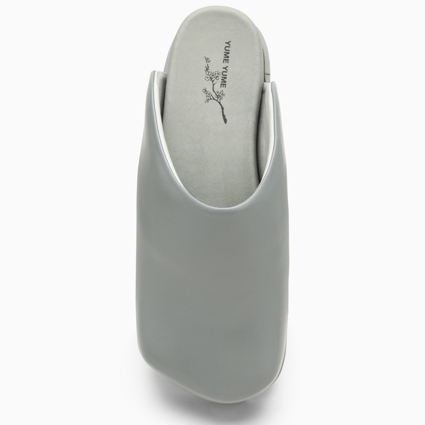 Yume Yume Grey Leatherette Truck Mules