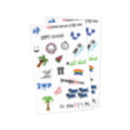TWS - Summer Beat! Pop Up Store Official MD Tattoo Sticker